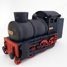 Wooden Train Engine Incense Smoker ~ Germany ~ Hela